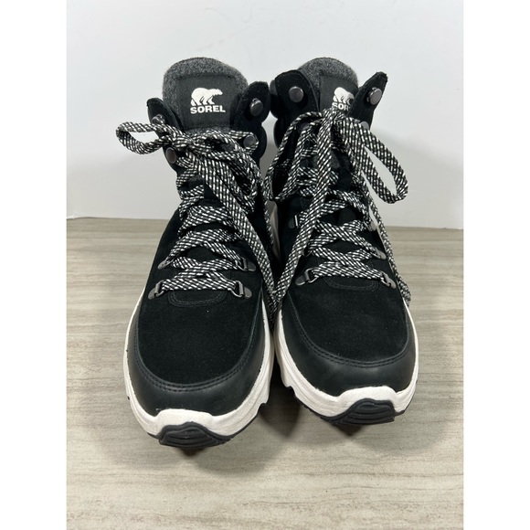 Sorel Kinetic RNEGD Conquest Sneaker Boots Leather High Top Lace Up Booties - Picture 6 of 10